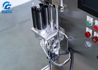 Máquina de enchimento dupla vertical semi automática do rímel do bocal
