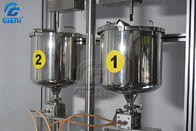 15L tipo giratório máquina de enchimento de creme automática do coxim de ar