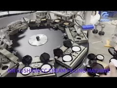 A máquina de enchimento de creme CC cosmético de almofada de ar 10pcs/min com 16 estações rotativas