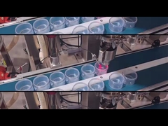 Máquina de enchimento automática de pó solto de parafuso JLF-2 Sistema de servo-capa de bico único