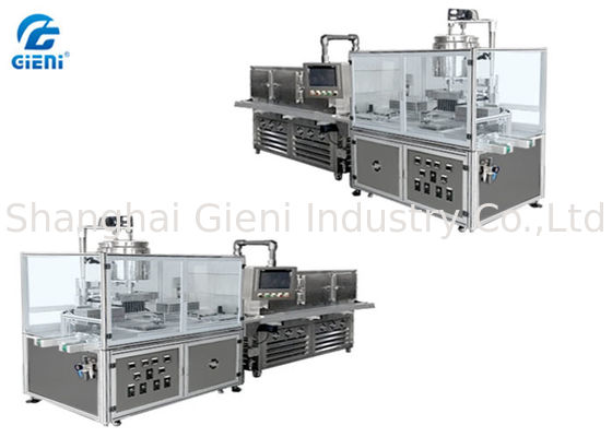 Semi - auto bocais da máquina de enchimento 10 de Lipbalm com função do pré-aquecimento