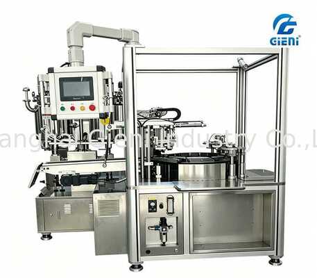 Máquina rotativa de enchimento de creme CC pronta para IoT com integração OPC UA e rastreabilidade de lotes
