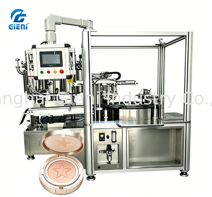 JQR-02C Máquina rotativa de enchimento de creme CC com 24-30 ciclos/minuto, precisão ±0,1g e certificação CE
