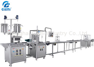 Linha de produção linear automática da máquina de enchimento do rímel com 12 bocais