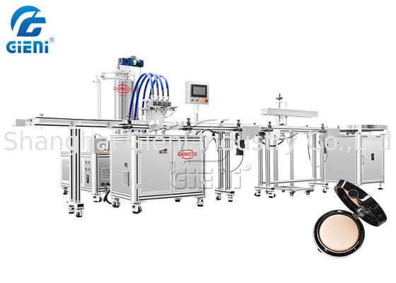 máquina de engarrafamento cosmética de creme da loção da máquina de enchimento 100ml