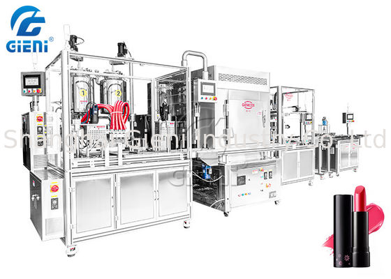 Máquina de enchimento 800L/Min do batom do mármore do silicone 960pcs/H