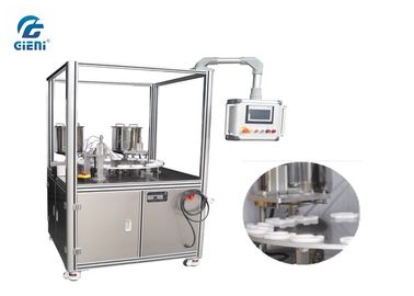 Bom preço. O PLC controla a máquina de enchimento cosmética para a fundação de Cusion centímetro cúbico do ar, movido a motor servo on-line