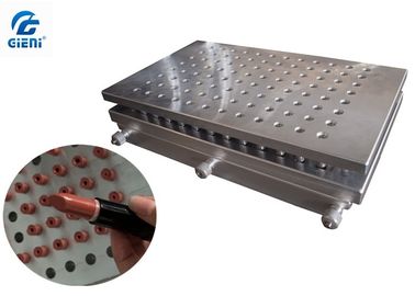 Bom preço. Molde manual do batom do metal das cavidades do alumínio 96 para a máquina de enchimento cosmética da cor on-line