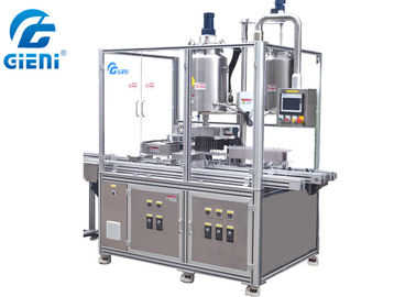 Bom preço. Máquina de enchimento automática de Cosemtic de 12 bocais para o batom com tampa da cor on-line