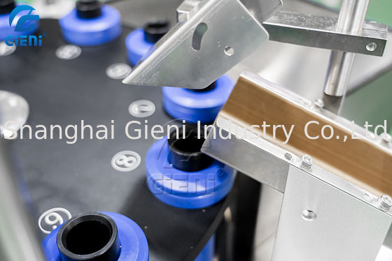 Tipo giratório máquina de enchimento 30PCS/M do rímel With do único bocal 1-100ML 2 tanques