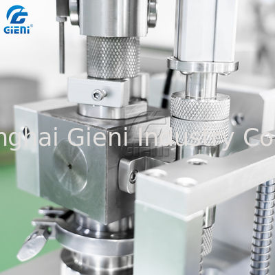 Tipo giratório máquina de enchimento 30PCS/M do rímel With do único bocal 1-100ML 2 tanques