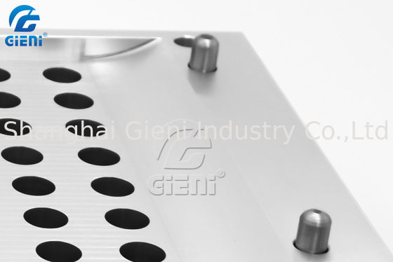 Tipo manual cavidades cosméticas de alumínio do molde DIY 96 do batom