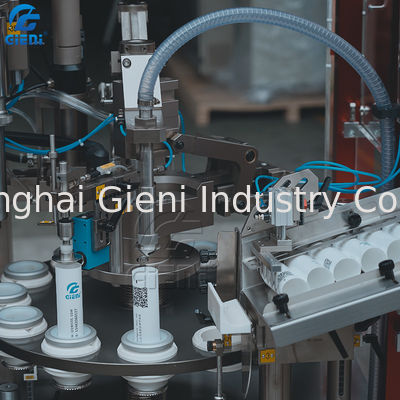 Enchimento de creme do tubo do plástico do dentífrico do limpador da cara da mão e máquina de selagem