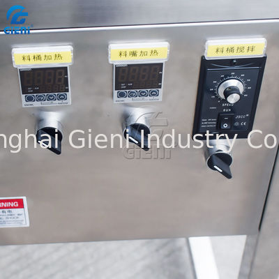 Tipo máquina de derramamento do manual da mão do bálsamo de bordo com o aquecimento 20L que agita o tanque