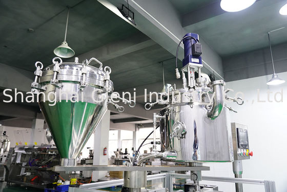 Linha de produção de máquina de preenchimento de rímel com brilho labial automática ABB Robot