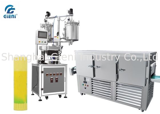 enchimento do bálsamo de bordo da pasta 220V com os moldes de refrigeração do túnel 6-10/saída mínima