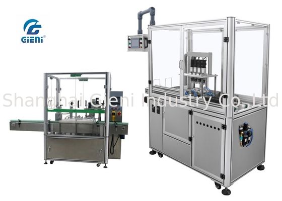 Máquina de engarrafamento ajustável rápida do óleo essencial com movido a motor servo