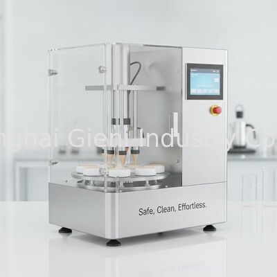 Ergonomic Rotary CC Cream Filling Machine with Dust-Free Operation and Low Noise (<75dB) for Safe Cosmetic Production