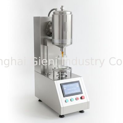 Máquina de preenchimento a quente de precisão a servo com elevação de tanque para cima e para baixo e função de vácuo para enchimento cosmético