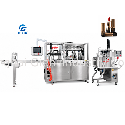 GLU-900 Máquina de Enchimento de Batom com Resfriamento Sub-Zero KANGSHIJIE Compressor -20°C 900pcs/h Produção