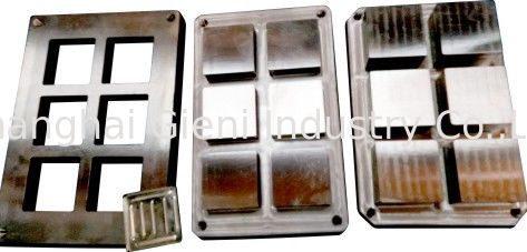 máquina compacta da imprensa do pó da ó geração para o ruge, projeto gravado