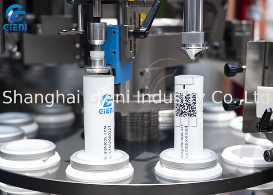 Máquina de enchimento cosmética do tubo 200ml 60ppm do PID 19mm