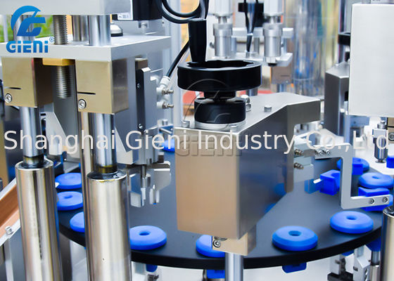 20L máquina tampando de enchimento do rímel giratório do tanque 14ml