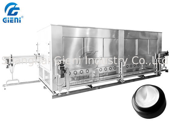 Máquina de enchimento cosmética de refrigeração do túnel da cera do cabelo