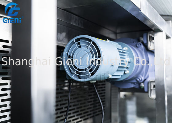 O corpo esfrega a máquina de enchimento cosmética de refrigeração do túnel