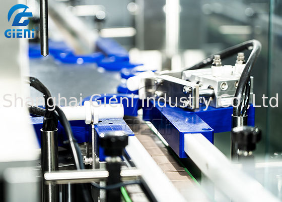 Da garrafa cosmética do conta-gotas do PLC máquina de enchimento giratória
