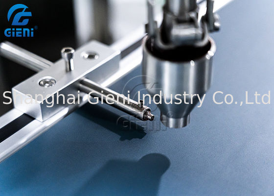 Máquina cosmética de enchimento da imprensa do pó do modo em linha