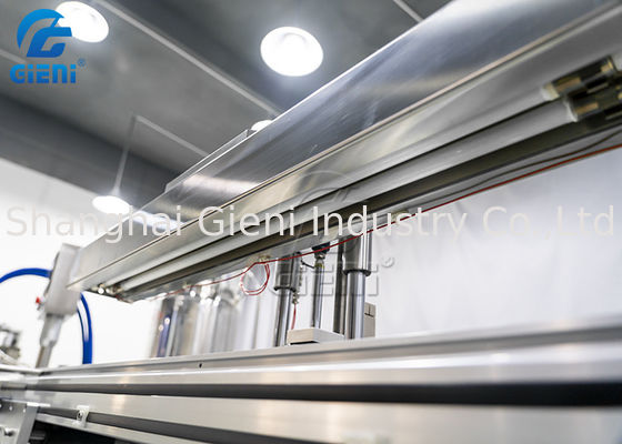 3 camadas de máquina de enchimento cosmética da vara do bálsamo de bordo de 50ml com 4 bocais