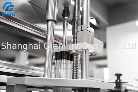 3 camadas de máquina de enchimento cosmética da vara do bálsamo de bordo de 50ml com 4 bocais