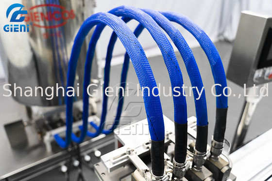 máquina de engarrafamento cosmética de creme da loção da máquina de enchimento 100ml