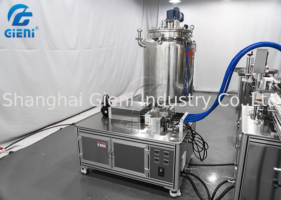 máquina de engarrafamento cosmética de creme da loção da máquina de enchimento 100ml