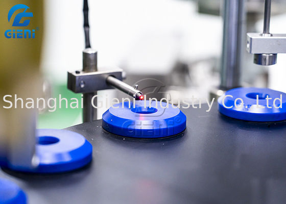 Tipo giratório controle cosmético 60pcs/Min do PLC da máquina de enchimento do rímel