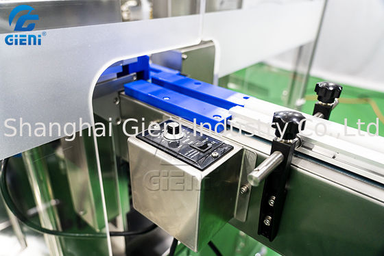 Tipo giratório controle cosmético 60pcs/Min do PLC da máquina de enchimento do rímel