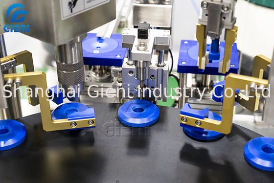 Máquina de enchimento cosmética 50Pcs/do brilho do bordo 7KW Min Rotary Type