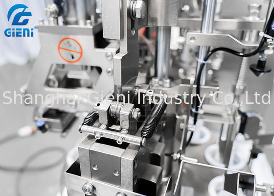 servo de selagem de enchimento da máquina do tubo do brilho do bordo de 40ppm 250ml conduzido