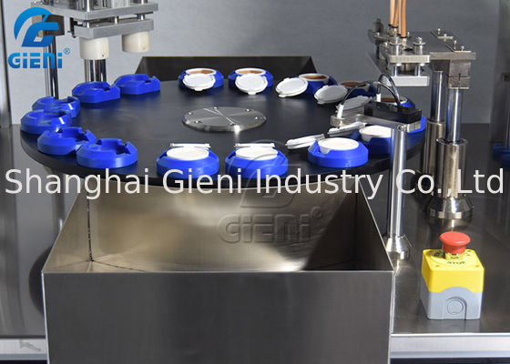 máquina de enchimento 20ml cosmética giratória para o creme de fundação 30pcs/Min do BB