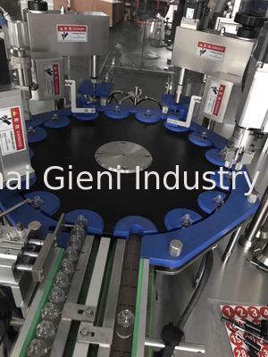 máquina de 45pcs/Min Nail Polish Filling Capping com 2 bocais