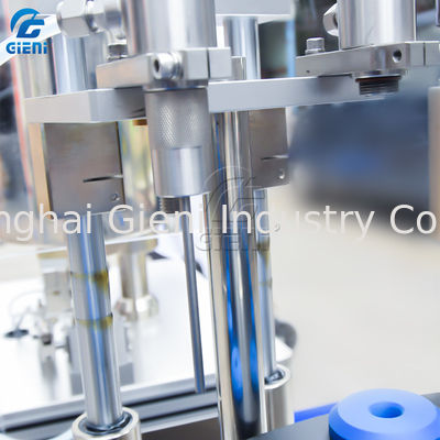 Controle do PLC de AC220V 50pcs/Min Nail Polish Filling Equipment