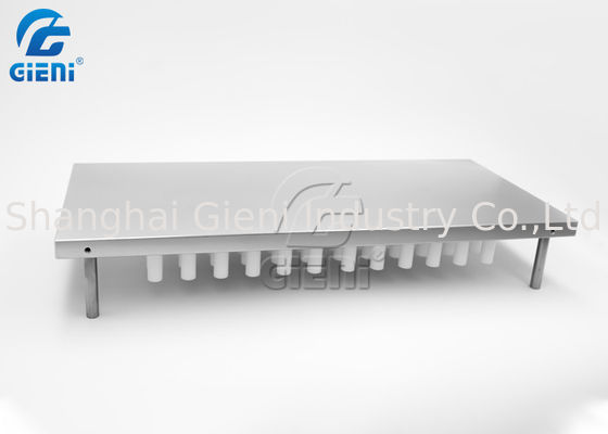 Bandeja cosmética de alumínio do molde do suporte do batom de 96 cavidades