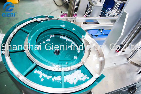 Máquina de enchimento giratória semi auto do brilho do bordo do tanque 15L