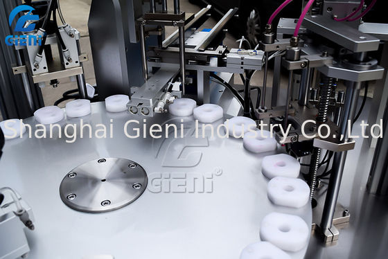 Máquina de enchimento giratória semi auto do brilho do bordo do tanque 15L