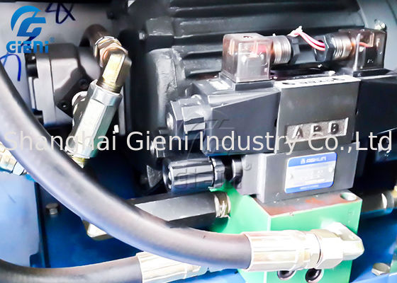 condução hidráulica da máquina de pressão do pó do estojo compacto da sombra da tabela 14mpa