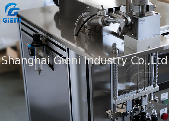 Máquina de enchimento dupla vertical semi automática do rímel do bocal