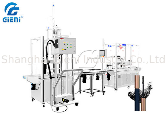 Máquina Automática de Enchimento e Fechamento de Rímel Lipgloss Lipgloss Automático