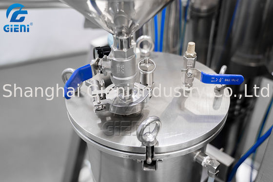 A máquina de alta velocidade 10kgs da imprensa do pó da composição de 2.2kw 50L lubrifica o dispositivo de pulverização