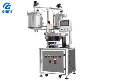Bom preço. Máquina de enchimento do batom de 12 bocais com os tanques do aquecimento do dobro 20L on-line